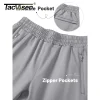 TACVASEN Men's Fleece Lined Track Pants Fall Winter Thermal Warm Jogger Pants Waterproof Workout Casual Drawstring Sweatpants - Image 6