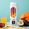 450ml Fruit Juicer 8 Blades 3 Gears USB Rechargeable Portable Blender Ice Crusher for Shakes and Smoothies Juicer Cup - Image 7