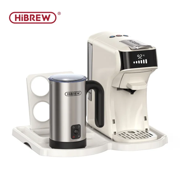 HiBREW 6in1 Capsule Coffee Machine Hot/Cold Multiple Espresso Cafetera Cappuccino Coffee Maker Dolce Gusto Nespresso Powder H1B - Image 7