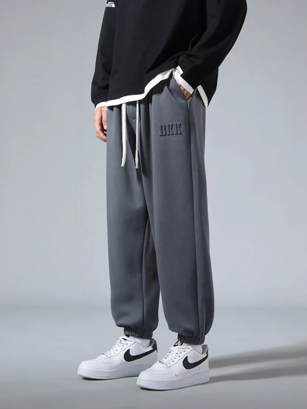 Men's Jogger Cotton Sweatpants Big Size 8XL 7XL 6XL Sports Baggy Pants Sting Banding  Hip Hop Loose Harem Trousers - Image 3