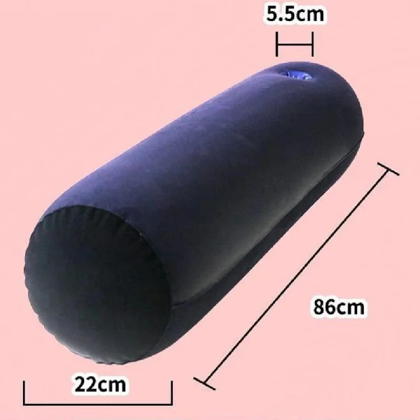 Inflatable Travel Pillow Multifunctional Body Pillow Lumbar Yoga Pillow Travel Positions Support Air Cushion Triangular Pillow - Image 11
