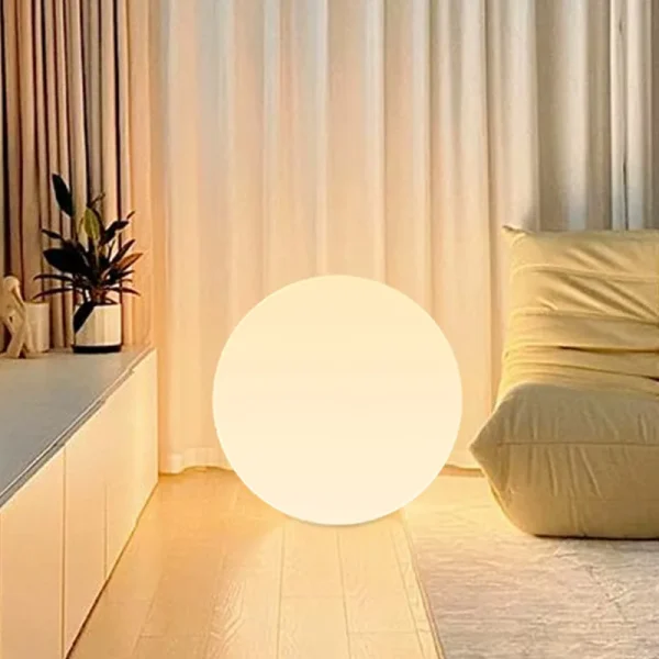 LED Ball Lamp Luminous Globe Light 3 Colors Dimmable USB Rechargebale Lighting Fixtures for Home Decor Bedroom Foyer Living Room - Image 4