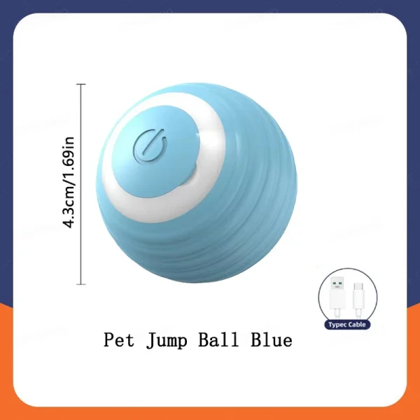 Smart Dog Toy Ball Electronic Interactive Pet Toy Moving Ball USB Automatic Moving Bouncing for Puppy Birthday Gift Cat Products - Image 15