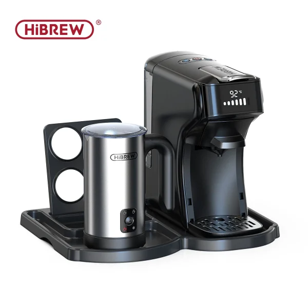 HiBREW 6in1 Capsule Coffee Machine Hot/Cold Multiple Espresso Cafetera Cappuccino Coffee Maker Dolce Gusto Nespresso Powder H1B - Image 8
