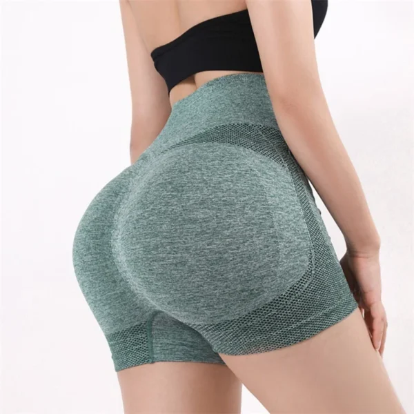 New Women Yoga Shorts High Waist Workout Shorts Fitness Yoga Lift Butt Fitness Ladies Yoga Gym Running Short Pants Sportswear - Image 13