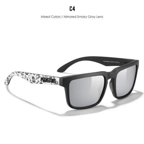 KDEAM Large Size Men's Sunglasses Polarized Photochromic Night Vision Oversized Sun Glasses Fashion Women Shades Width 154mm - Image 16