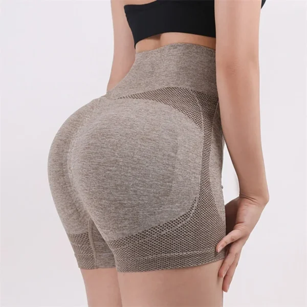 New Women Yoga Shorts High Waist Workout Shorts Fitness Yoga Lift Butt Fitness Ladies Yoga Gym Running Short Pants Sportswear - Image 10