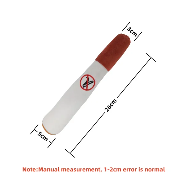Interactive Dog Joint Sound Puppy Toys Cigar For Small Resistant Squeak Dogs Indestructible Dog Plush Chewing Toy Pet Bite Toys - Image 7