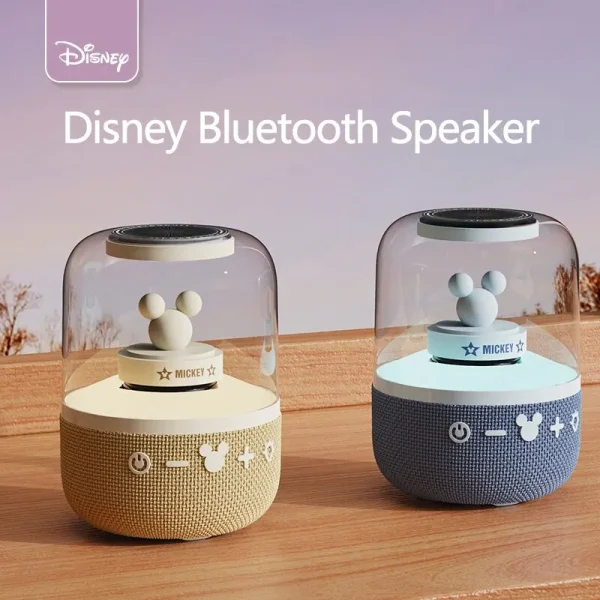 Disney S6 Smart Bluetooth Speaker Wireless Audio Home Outdoor Subwoofer Portable Surround HiFi Sound Loudspeaker Birthday Gifts - Image 4