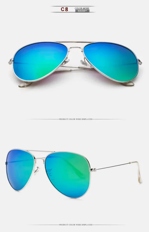 Air Force Pilot Sunglasses Men Polarized 62' Lens Large Sun Glasses Polaroid UVA/UVB Sunglass de sol With Case - Image 14