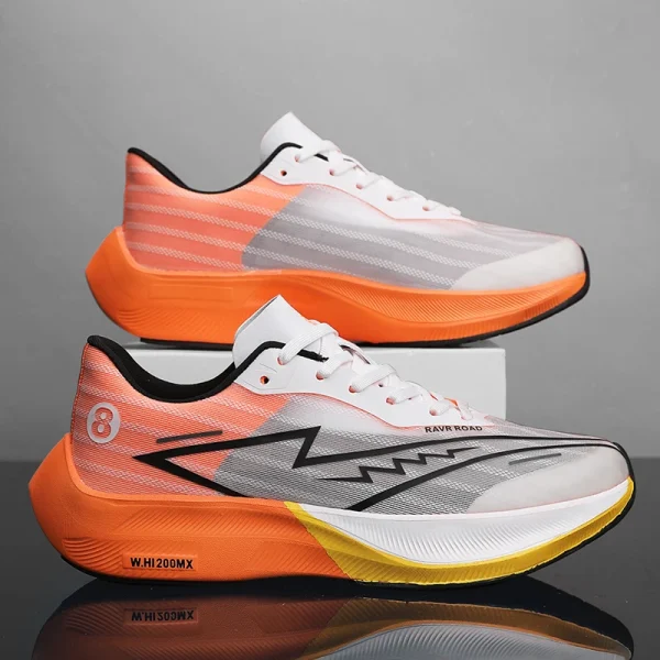 Men's Sports Shoes Full Palm Carbon Plate Running Shoes Men's and Women Marathon Racing Shock-absorbing Athletics Training Shoes - Image 10