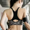Women Sports Yoga Bra breathable quick dry Top Shockproof Cross Back Push Up fitness active Bra Gym Running Bra - Image 5