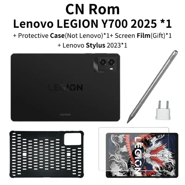Lenovo Legion Y700 2025 8.8-inch gaming tablet Snapdragon 8 Gen3/8 core /Android 14 /12GB256GB/16GB512GB/WIFI/Black - Image 8