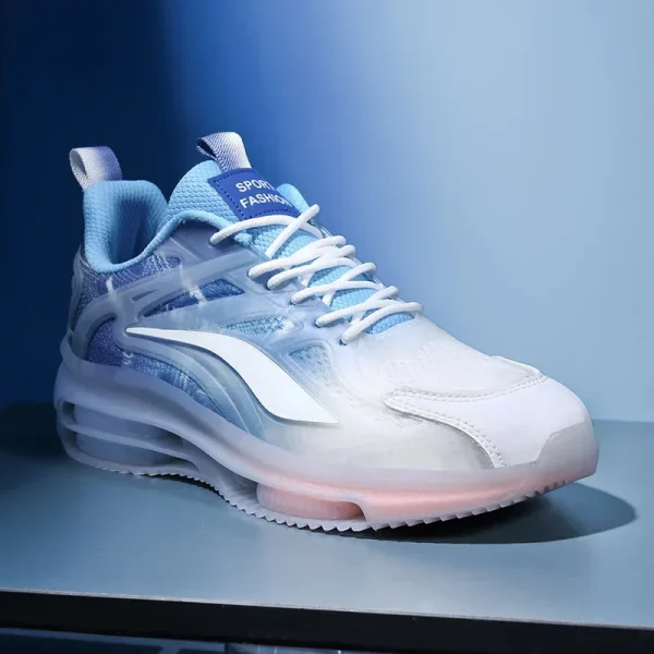 New men's casual running air cushion with shock absorption and height increase, sports dad summer trendy shoes - Image 4