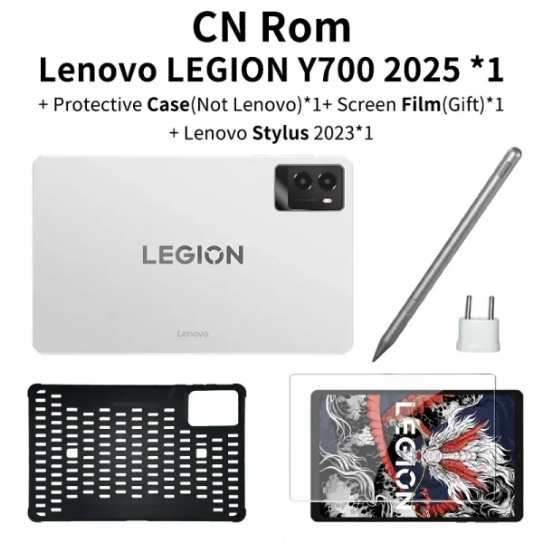 Lenovo Legion Y700 2025 8.8-inch gaming tablet Snapdragon 8 Gen3/8 core /Android 14 /12GB256GB/16GB512GB/WIFI/Black - Image 13