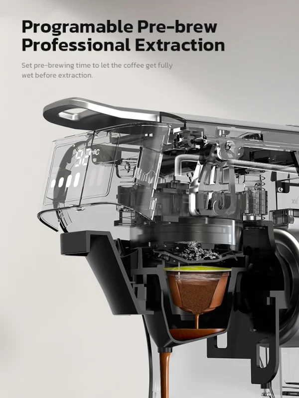 HiBREW 6in1 Capsule Coffee Machine Hot/Cold Multiple Espresso Cafetera Cappuccino Coffee Maker Dolce Gusto Nespresso Powder H1B - Image 5
