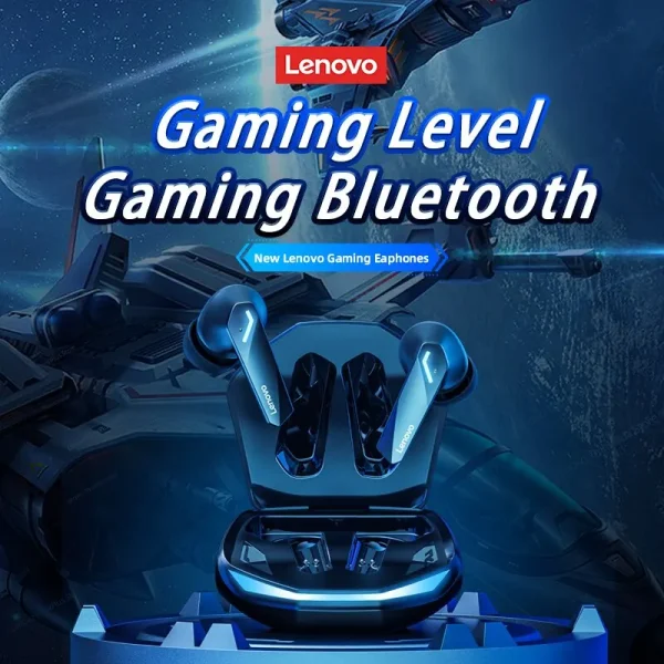 Lenovo GM2 Pro Bluetooth 5.3 Earphones Sports Headset Wireless In-Ear Gaming Low Latency Dual Mode Music Headphones - Image 2
