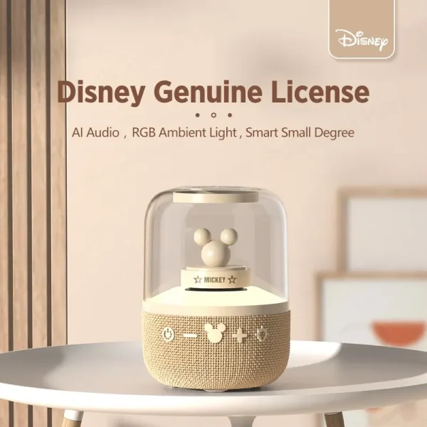 Disney S6 Smart Bluetooth Speaker Wireless Audio Home Outdoor Subwoofer Portable Surround HiFi Sound Loudspeaker Birthday Gifts - Image 3