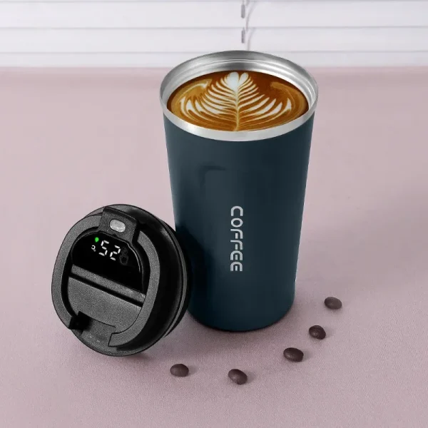 380/510ml Thermos Coffee Mug Stainless Steel Coffee Cup Temperature Display Vacuum Flask Thermal Tumbler Insulated Water Bottle - Image 17