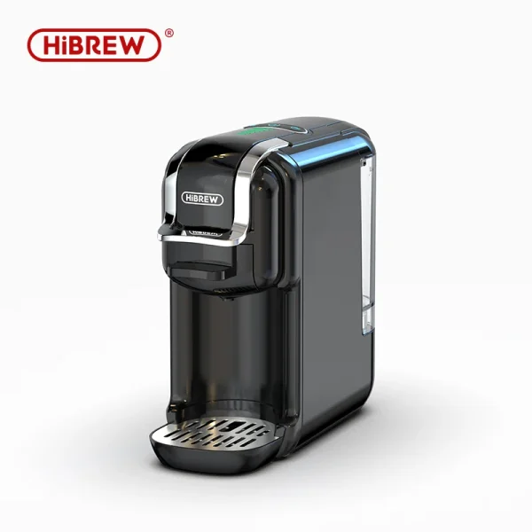 HiBREW 5 in 1 Multiple Capsule Coffee Machine Hot/Cold DG Cappuccino Nes Small Capsule ESE Pod Ground Coffee Cafeteria 20Bar H2B - Image 12