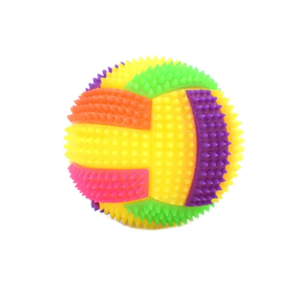 Light up Dog Ball Glow in The Dark Dog Squeaky Toy Bounce Activated Toy PET Ball for Dogs Cats Puppy Easy to Clean - Image 7