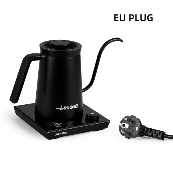 MHW-3BOMBER Smart Electric Coffee Kettle Precise Temperature Control Gooseneck Kettles Pour Over Coffee Home Barista Accessories - Image 10