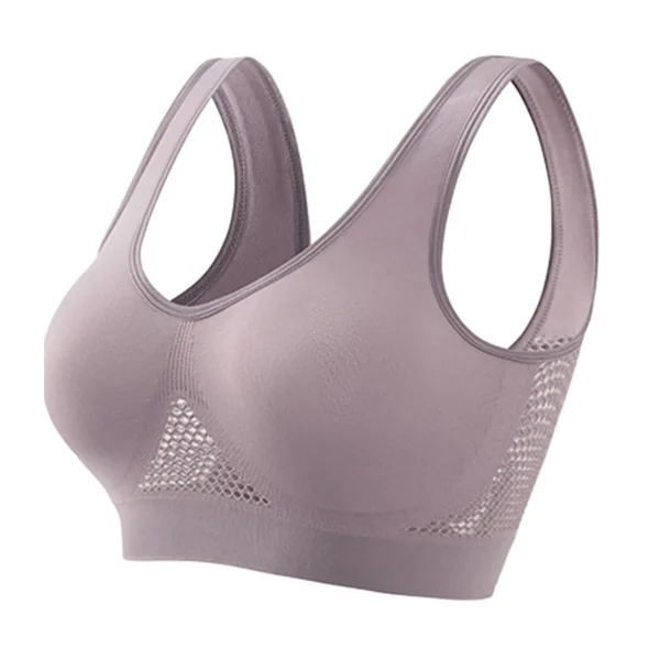 Beautiful Back Sports Bra Shockproof Running Fitness Anti-sagging Upper Collection Soft Support High-strength Women's Yoga Vest - Image 9
