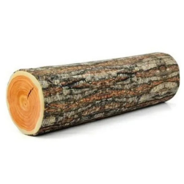 1 Piece Stump Shaped Decorative Pillows Home Car Decor Cute Woods Grain Soft Chair Seat Cushion Pillow - Image 8