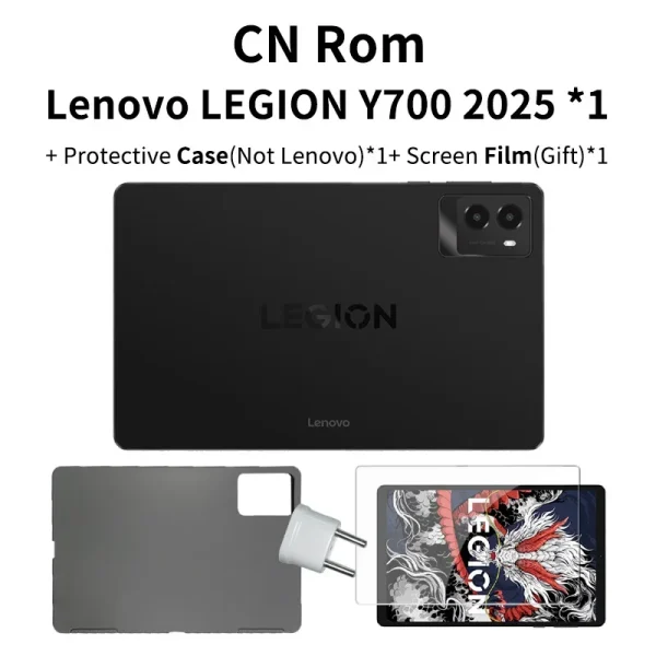 Lenovo Legion Y700 2025 8.8-inch gaming tablet Snapdragon 8 Gen3/8 core /Android 14 /12GB256GB/16GB512GB/WIFI/Black - Image 12