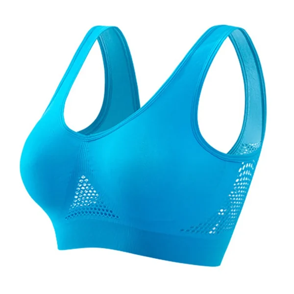 Beautiful Back Sports Bra Shockproof Running Fitness Anti-sagging Upper Collection Soft Support High-strength Women's Yoga Vest - Image 5