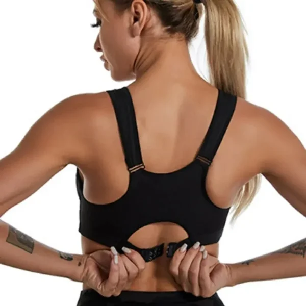 Yoga Fitness Bra Shock-absorbing Sports Bra Breathable and Quick Drying Training Running WOMEN'S Underwear - Image 2
