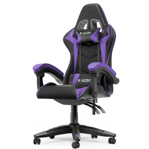 Gaming Chair Office Chair Ergonomic PU Leather Computer Desk Chair with Headrest and Lumbar Support Game Chairs Racing Chair - Image 10