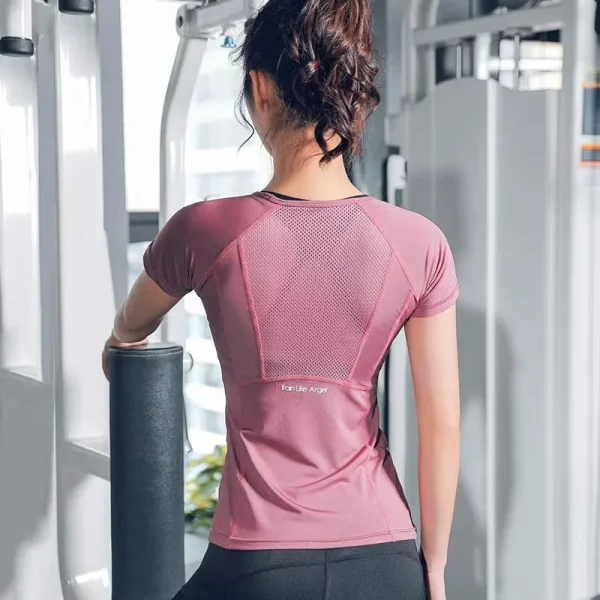 Women's Sports Wear For Fitness Running Jogging Seamless Long Sleeve Gym Woman Sport Shirt Yoga Top Female Workout Tops T-shirt - Image 7