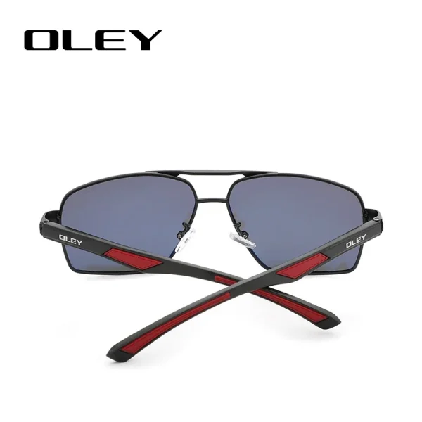 OLEY Brand Design Classic Pilot Polarized Sunglasses Men's Aluminum Color-Change Lens Goggles Oculos de sol Accept custom logo - Image 4