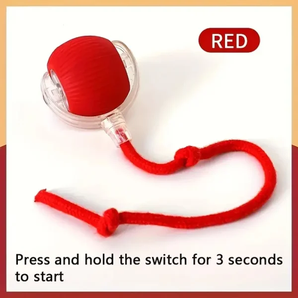 Smart Dog Toy Ball Electronic Interactive Pet Toy Moving Ball USB Automatic Moving Bouncing for Puppy Birthday Gift Cat Products - Image 9