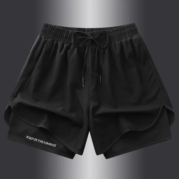 【 S-5XL 】 NASA GISS Sports Three Piece Pants Summer Popular Anti glare Double layered Sports Shorts for Men and Women Couples Ru - Image 8