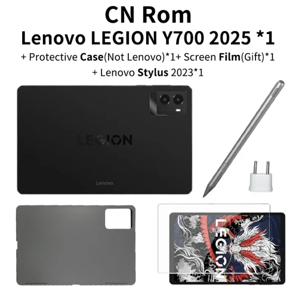 Lenovo Legion Y700 2025 8.8-inch gaming tablet Snapdragon 8 Gen3/8 core /Android 14 /12GB256GB/16GB512GB/WIFI/Black - Image 11