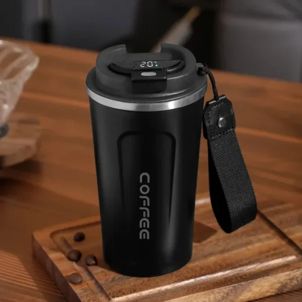 380/510ml Thermos Coffee Mug Stainless Steel Coffee Cup Temperature Display Vacuum Flask Thermal Tumbler Insulated Water Bottle - Image 7