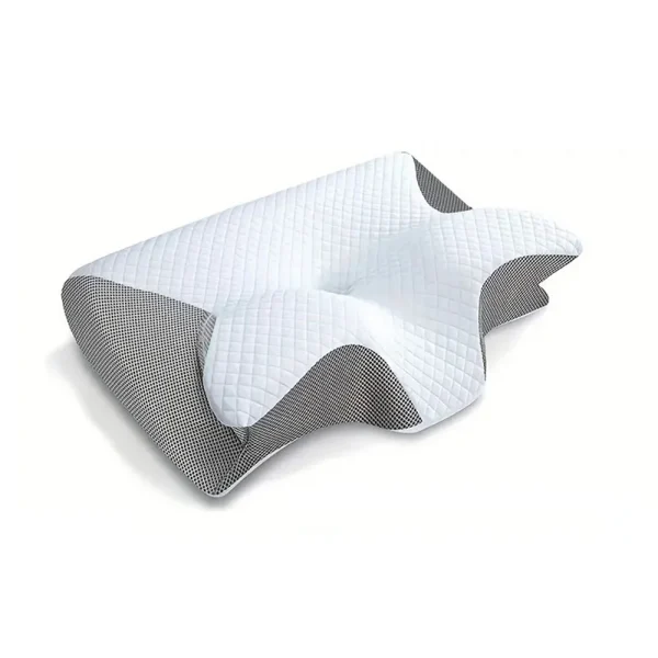 1pc Memory Foam Cervical Pillow, 2 in 1 Ergonomic Contour Orthopedic Pillow for Neck Pain, Contoured Support Pillows,Neck Pillow - Image 9