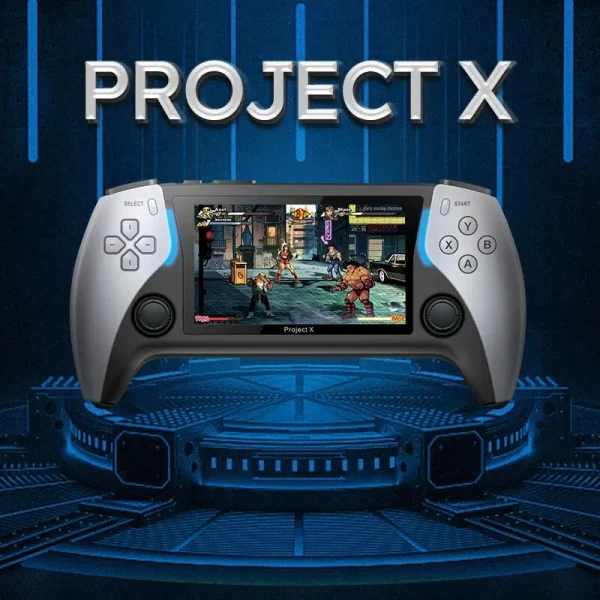 Coopreme New Project X 4.3 Inch High-Defintion Ips Screenhandheld Game Console Supports Ps1 Arcade Hd Output For Dual Joystick - Image 2