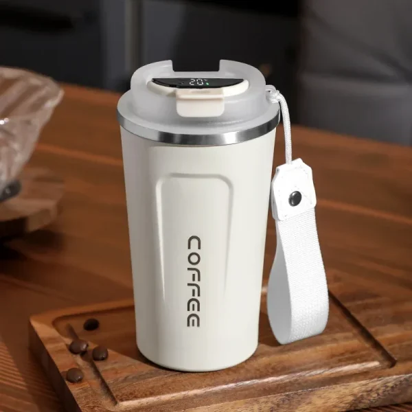 380/510ml Thermos Coffee Mug Stainless Steel Coffee Cup Temperature Display Vacuum Flask Thermal Tumbler Insulated Water Bottle - Image 10