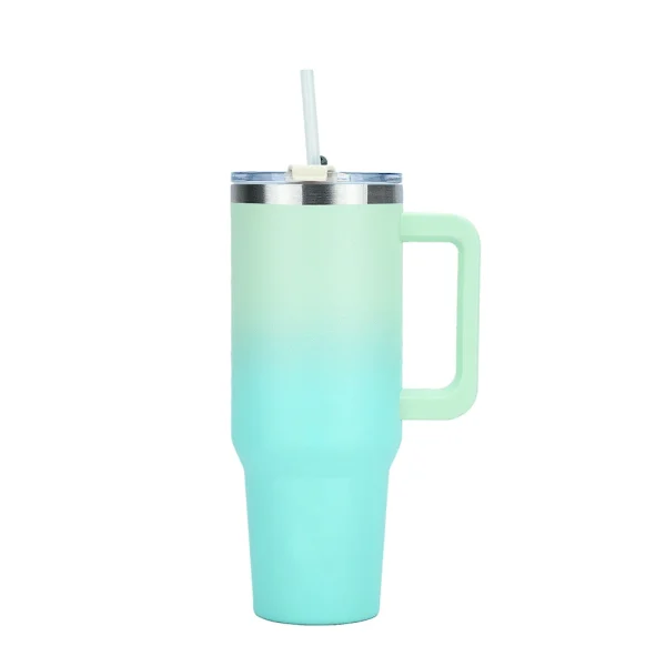 30/40OZ Stainless Steel Thermos Bottle Tumbler with Handle Large Capacity Insulated Cup Portable Gym Water Bottle Sports Kettle - Image 10