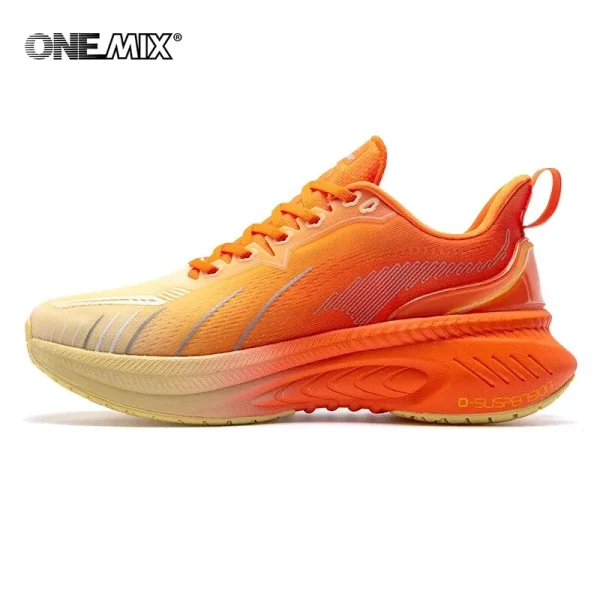 ONEMIX New Cushioning Running Shoes For Men Suitable Heavy Runners Lace Up Sports Women Non-slip Outdoor Athletic Male Sneakers - Image 10