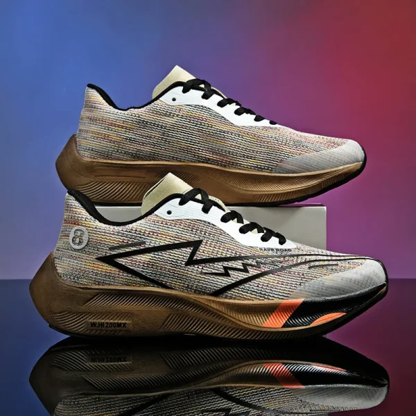 Men's Sports Shoes Full Palm Carbon Plate Running Shoes Men's and Women Marathon Racing Shock-absorbing Athletics Training Shoes - Image 7