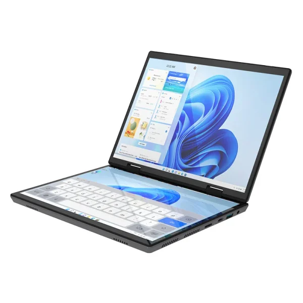Dual Screen Laptop Intel N95 Processor 14“+14” touch Gaming Laptop DDR4 32GB 1TB 2TB SSD Notebook Computer - Image 8