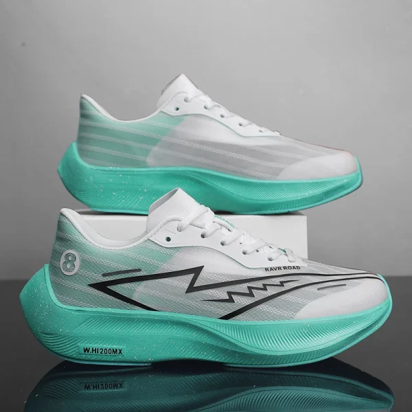Men's Sports Shoes Full Palm Carbon Plate Running Shoes Men's and Women Marathon Racing Shock-absorbing Athletics Training Shoes - Image 9
