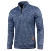 Men Sweatshirts Spring Thicker Pullover Half Zipper Pullover for Male Hoody Outdoor Sweatshir Autumn Solid Color Turtleneck Swea - Image 10