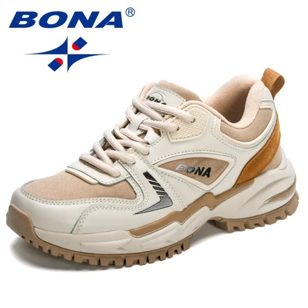 BONA 2023 New Designers Outdoor Sports Shoes Running Shoes Women Fashion Sneakers Comfortable Athletic Training Footwear Ladies - Image 4