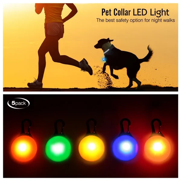 Usb Charging Glowing Dog Collar With Pendant Detachable Luxury Led Light Bright For Small Dogs Cat Night Safety Collar Wholesale - Image 6