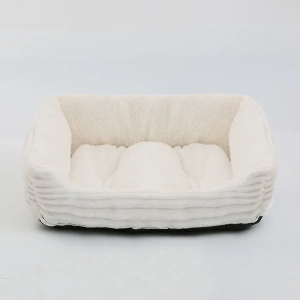 Bed for Dog Cat Pet Square Plush Kennel Medium Small Dog Sofa Bed Cushion Pet Calming Dog Bed House Pet Supplies Accessories - Image 22